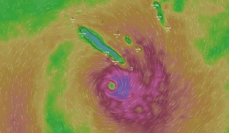Dovi est devenu un cyclone tropical cette nuit.