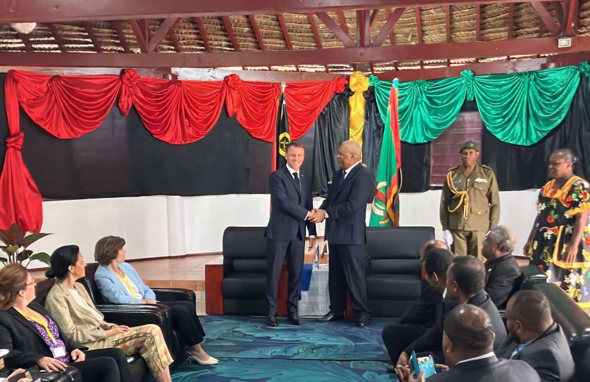 Les annonces d'Emmanuel Macron au Vanuatu
