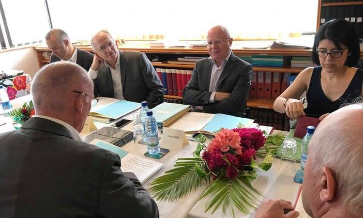 Bruno Lasserre en visite