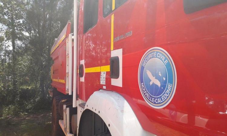 La Coulée. Feu presque fixé