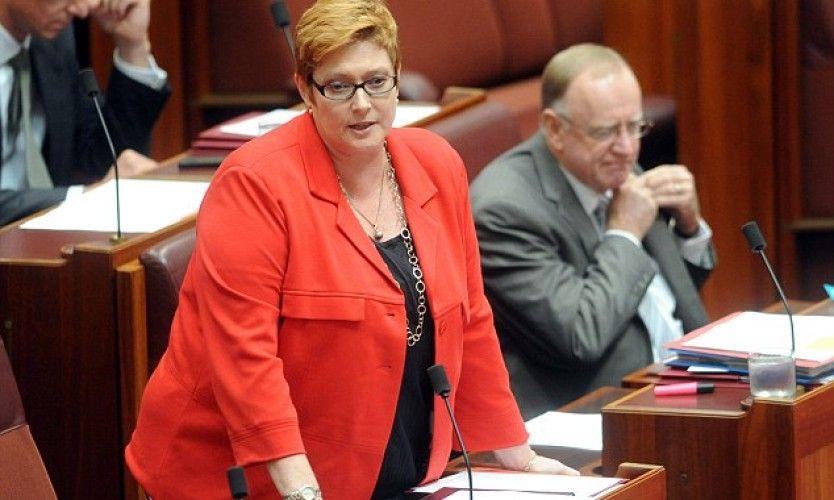 Marise Payne en visite à Nouméa