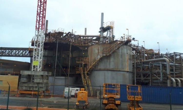 Thierry Santa en visite à Vale