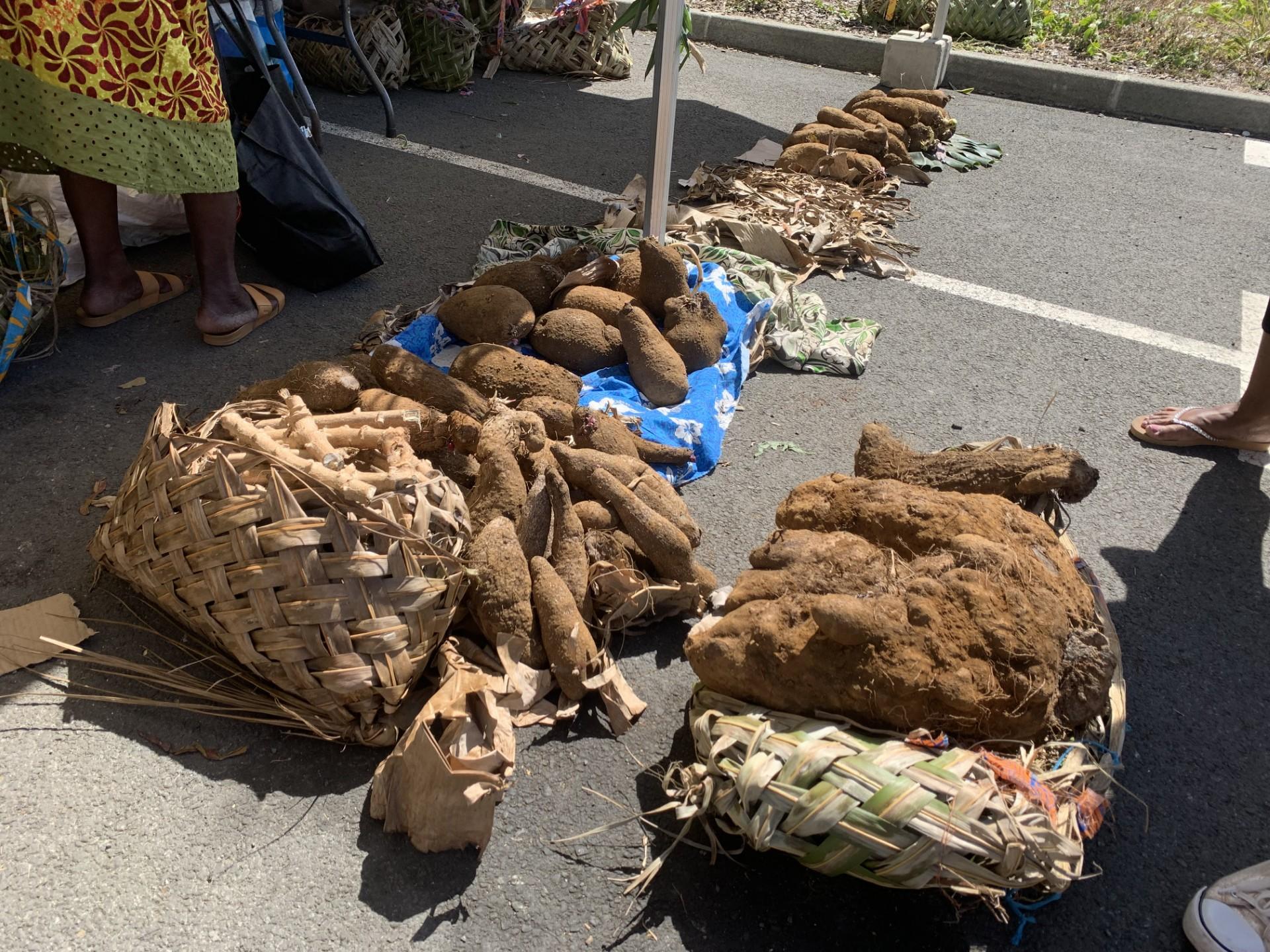 igname marché maré