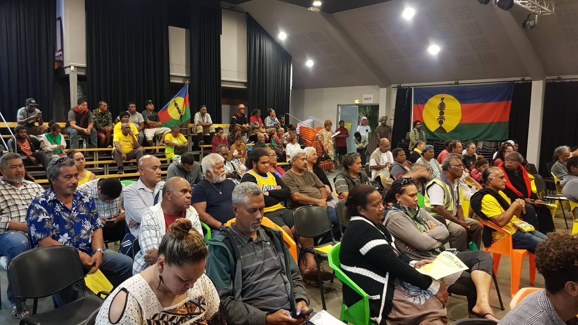 Meeting commun pour les candidats FLNKS