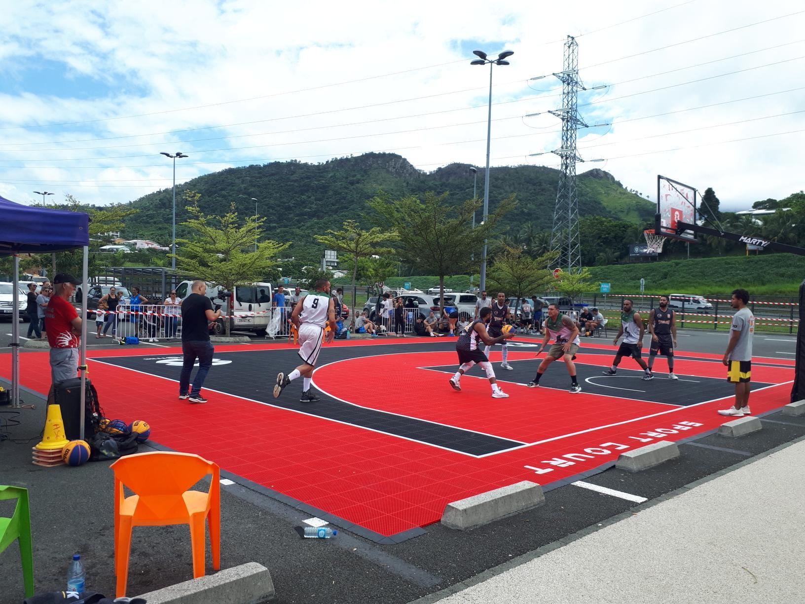 Quand le basket prend ses quartiers...à Dumbéa Mall !