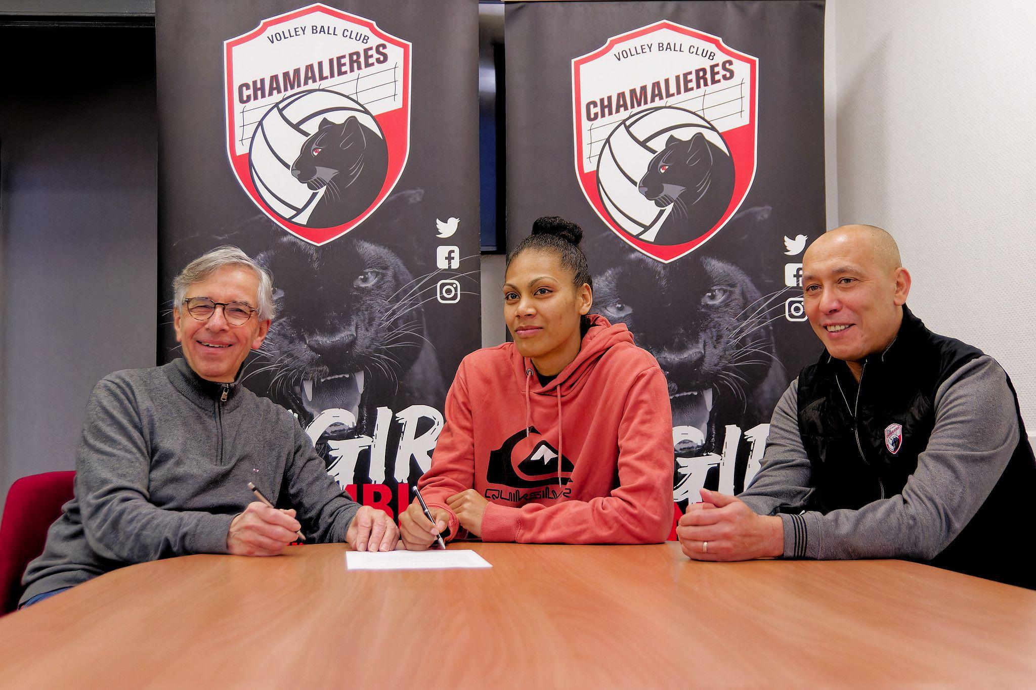Sabine Haewegene prolonge à Chamalières