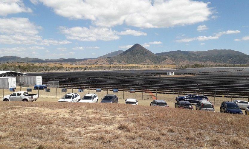 Ferme solaire.Boulouparis pionnière