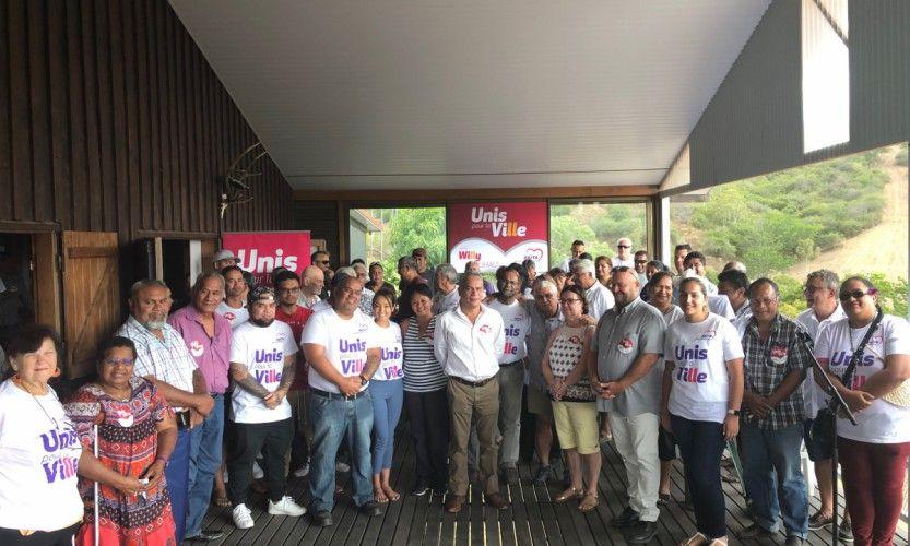 Willy Gatuhau, candidat à Païta